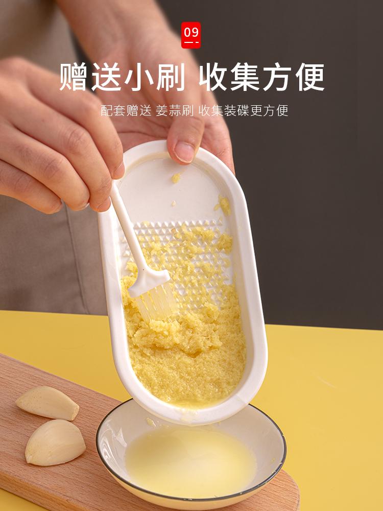 Керамический измельчитель имбирного пюре, ручной измельчитель имбирного пюре, натирание и измельчение чеснока, васаби