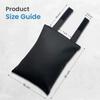 Insulated Outside Tap Cover Winter Frost Protector Outdoor Weather Jacket Garden Faucet Cover Leather Green Black