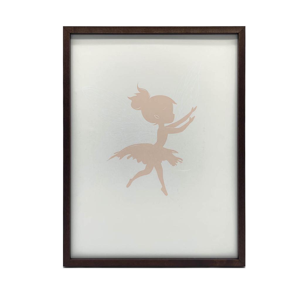 Plakat Magia Wróżki W Różu Plakat Magia Wróżki W Różu, 30X40 Cm, Bez Ramy, Płótno Premium Na Blejtramie