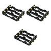 1-5Pcs 18650 SMT Battery Holder 18650 SMD Battery Box with Bronze Pins Rechargeable Battery Holder Clip Storage Case Power Bank