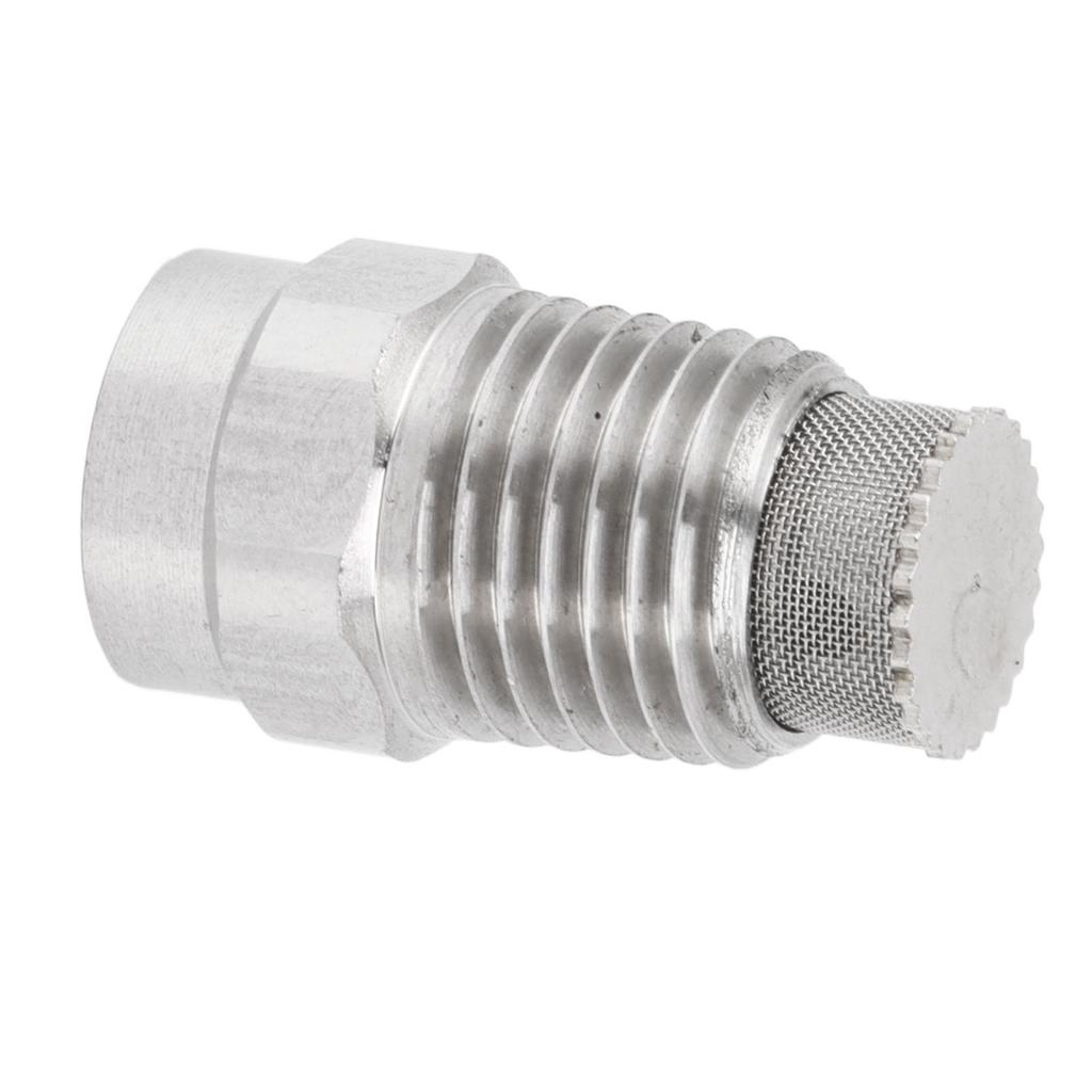 Misting Nozzle Brass Dust Control Cooling Low Pressure Mist Mister Nozzle for Greenhouse Garden G1 4