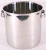Oya Seisakusho Clover Round Kitchen Pot with 26cm Molybdenum Stainless Made in AKT13026 Graduations, (with Handle), Steel, Japan,