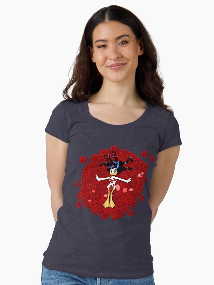 American Beauty Magica de Spell - Vesuvian Beauty Fitted Scoop T-Shirt
