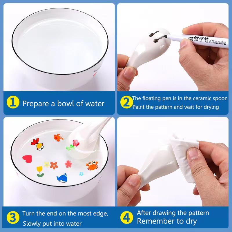 Волшебная ручка для рисования водой, красочные маркеры, ручка с плавающими чернилами, ручки для рисования водой, детские игрушки Монтессори для раннего образования