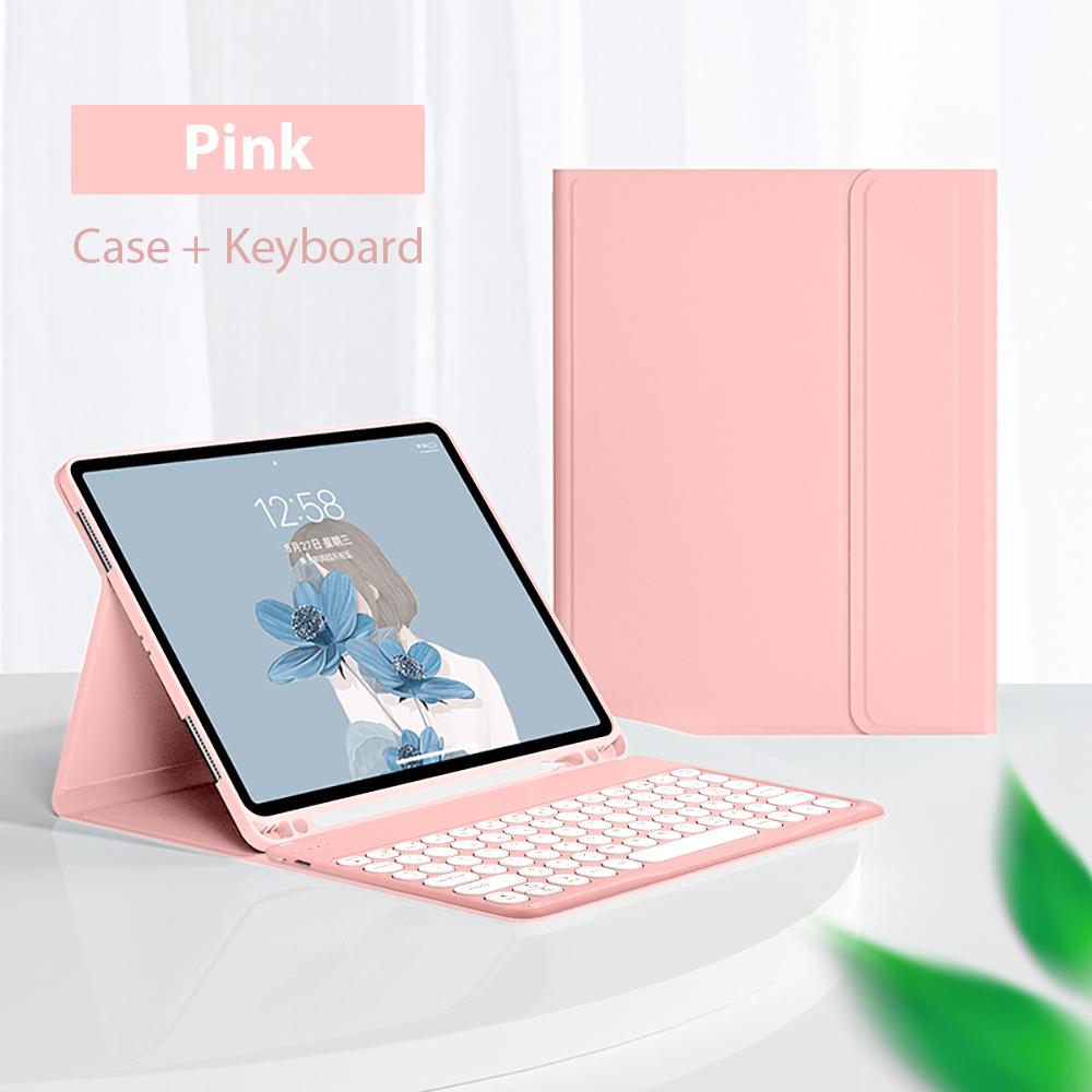 Keyboard Case For iPad Pro 11 12.9 2021 2020 Air 5 4 Funda For iPad 10th 10.9 9/8/7th Generation Mini 6 4 5 Air 3 2 1 10.5 Cover