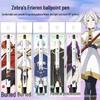 Фрирен: Ручка гелевая Zebra JJ6 лимитированная серия Beyond Journey's End - Плавный клик, ручка для экзаменов для студентов.
