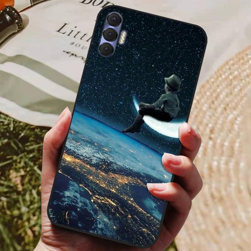 Для Tecno Spark 8P 2021 6,6 дюйма Чехлы для телефонов Мягкая ТПУ Задняя крышка Для Tecno Spark 8P 8 P Милый Мультяшный Модный Расписной Чехол Сумка
