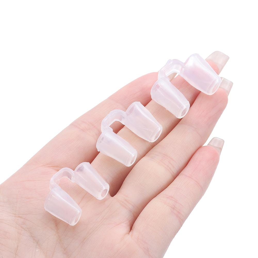 Rhinoplasty Nostril Support Shaping Clear Crooked Nose Correction Fixator Silica Gel Nose Clip