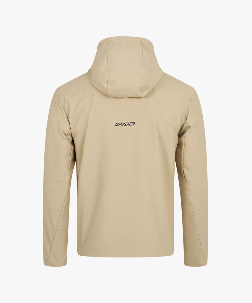 Spyder Men'S Brushed Woven Terry Zip-Up Hoodie Spkwcnft206Mbeg