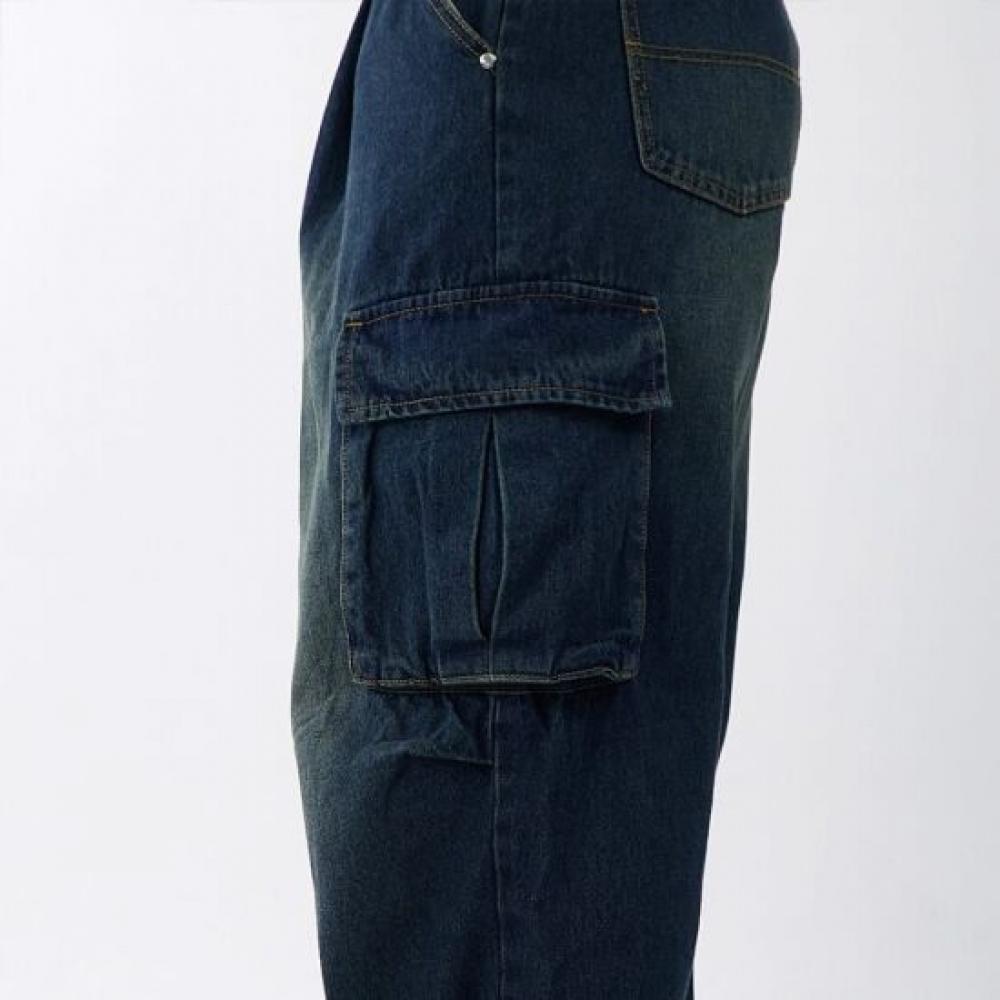 Onl Men S Parachute Wide Black Denim pantS 1 + 1