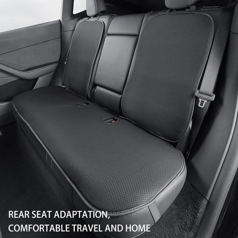car seat cover cushion For Tesla Model 3/Model Y 2019-2026 juniper Ice Silk Seat Cover breathable seat car Interior accessories