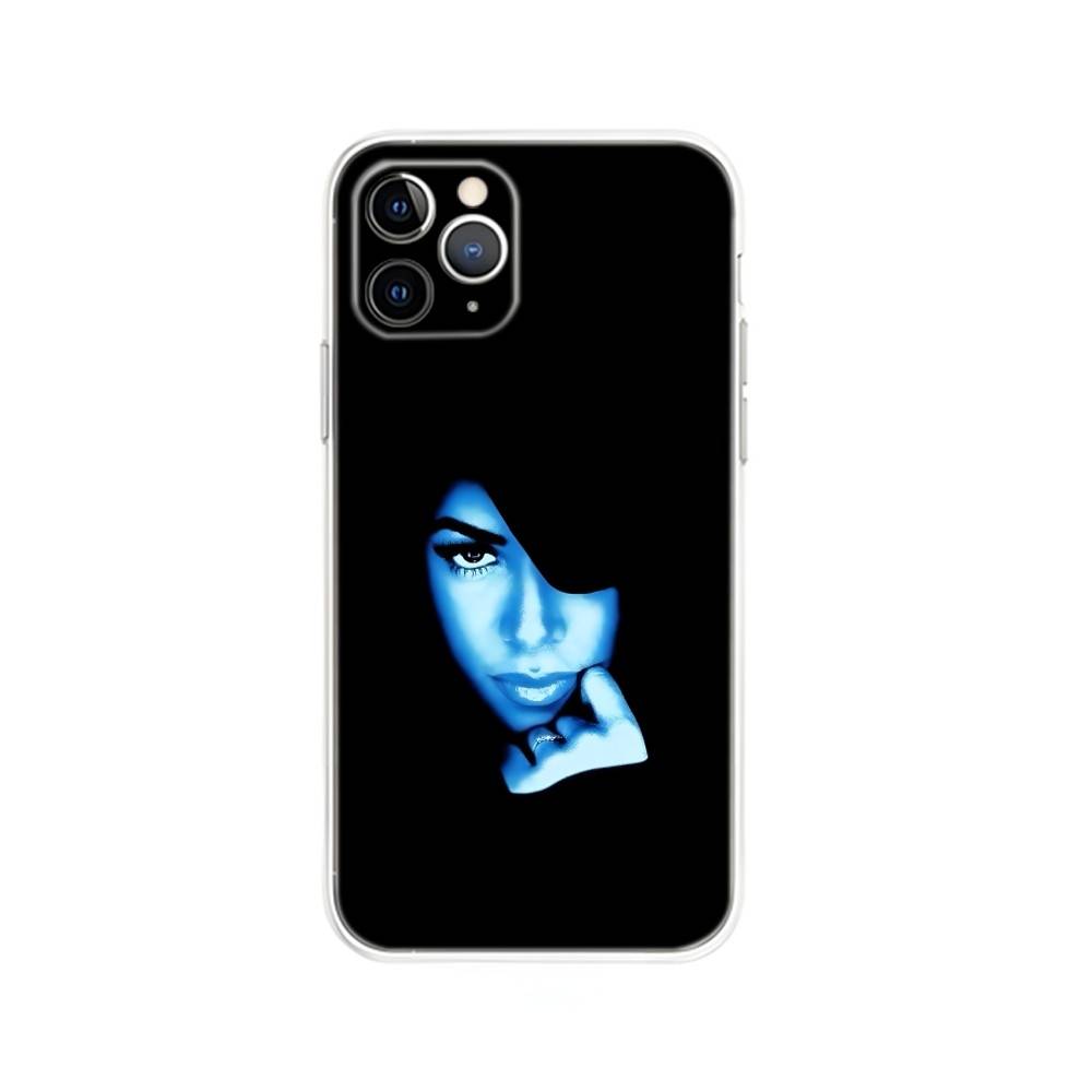 A-Aaliyah Хип-хоп Музыка Чехол для Телефона Для iPhone 17,16,15,14,13,12,Mini,11,Pro,Max,Plus,Air,X,XR,XS,8,SE,2020, Прозрачный Чехол