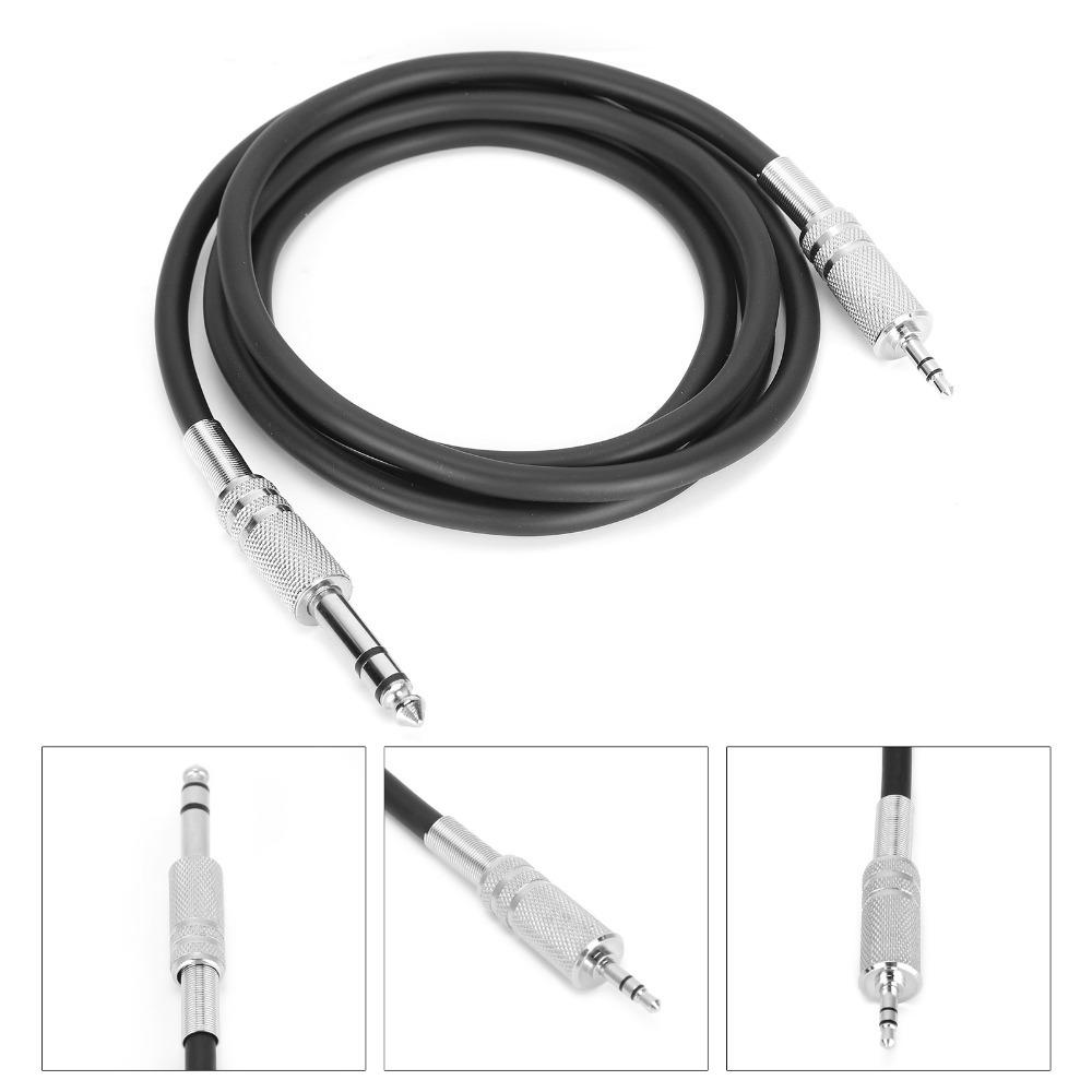 Flexible TRS Stereo Audio Adapter Cable Sound Cable for Speakers