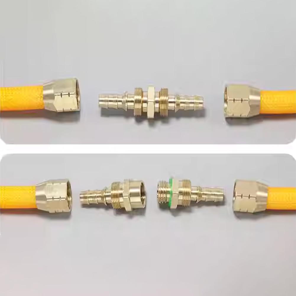 Адаптер для шланга высокого давления Быстрое соединение Адаптер для сельскохозяйственной распылительной трубы Медный Ремонтный Удлинитель Соединитель для водопроводной трубы высокого давления