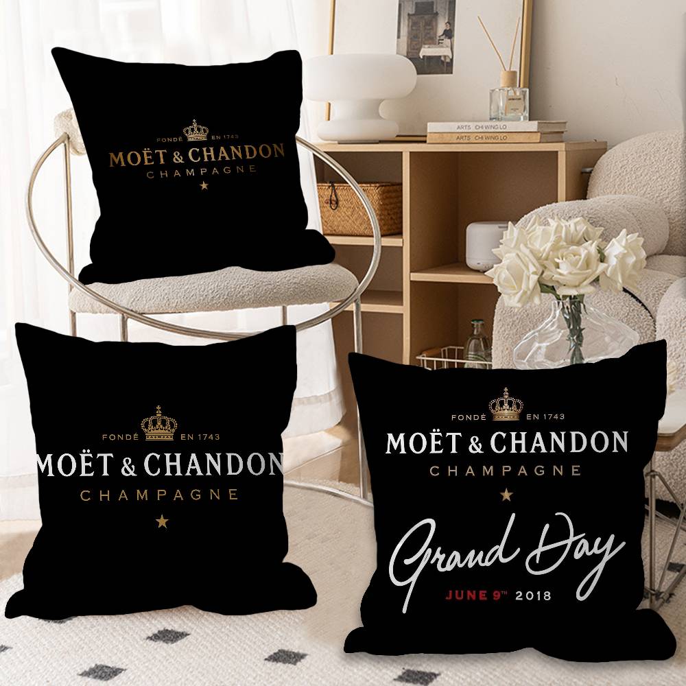 Бренд M-Moet C-Chandon роскошный Наволочка мультфильм Подарок Чехол для подушки Спальня Дом Диван Стул Сиденье Декор Наволочка