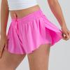 Women Athletic Sports Fitness Yoga Shorts Running Cute Flowy 2 In 1 Tennis Beach Volleyball Baseball Short Culottes