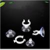 5pcs Fish Tank Fish Tank Sucker Rubber Hose Pump Holders Accessories Pump Airline Tube Holder