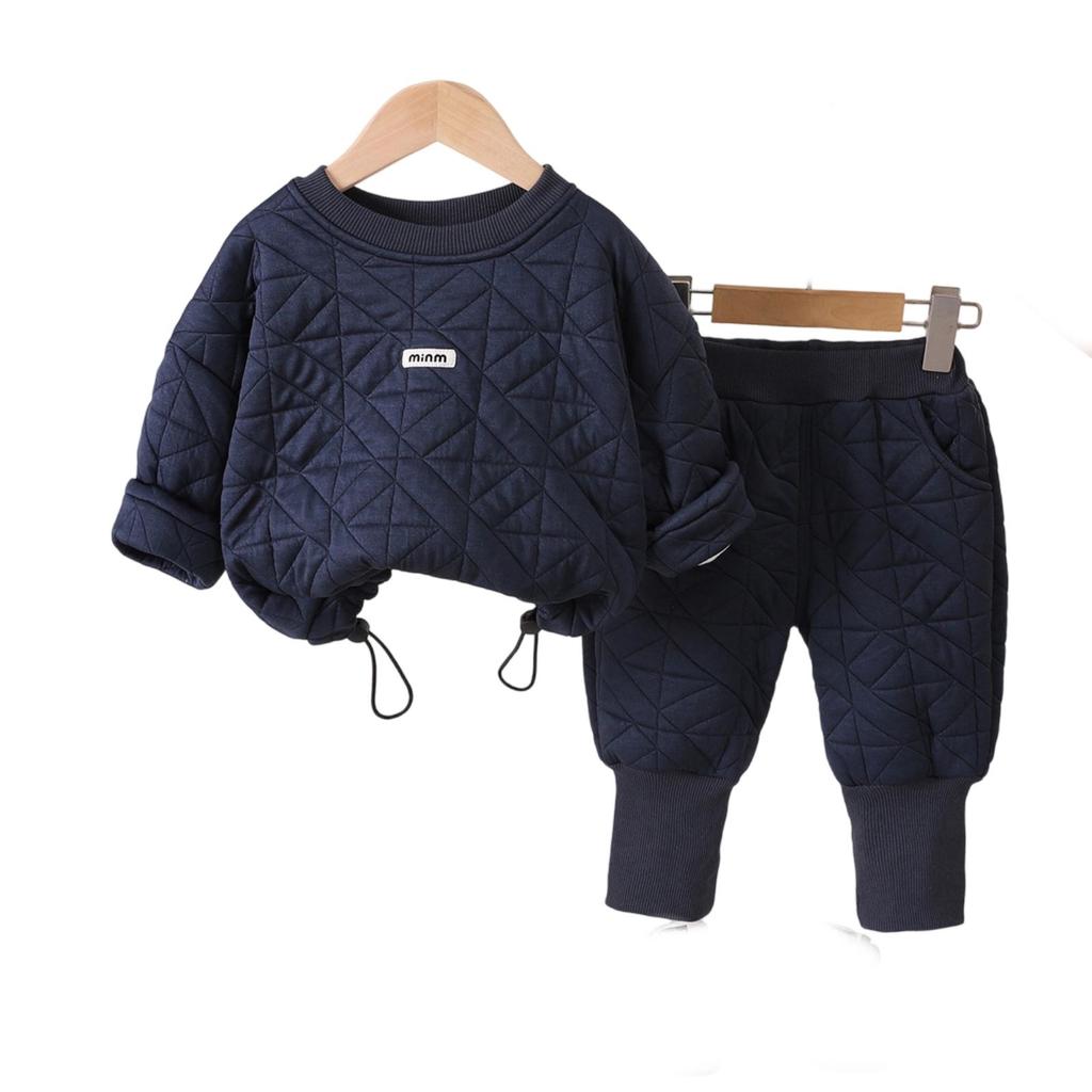 Детский повседневный комплект с длинным рукавом, удобные наряды для повседневной носки