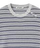 INTEMPOMOOD Half Wheat Button Stripe Knit_Gray