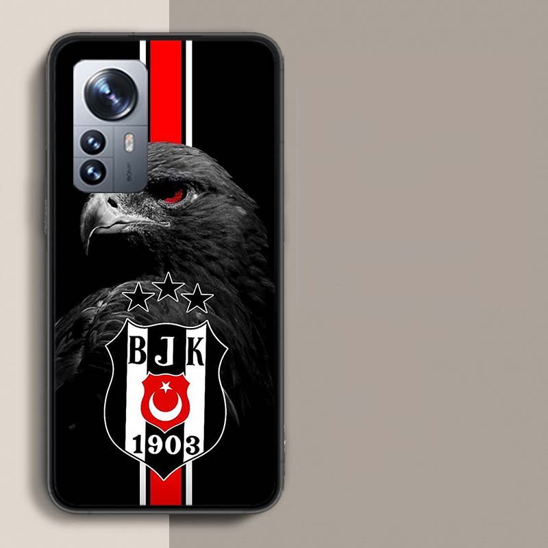 Модный Чехол для Телефона Besiktas BJK Для Redmi Note 15 Pro 5G 14 13 12 Pro Plus 11 11T 11E 11S 10 Pro 10S 9 9S Прозрачный Чехол для Мобильного с