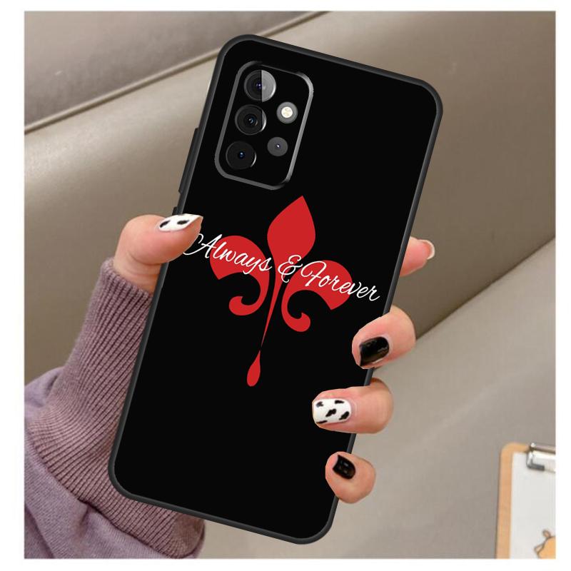 Чехол Дневники вампира для Samsung Galaxy A13 A33 A53 A73 A14 A24 A34 A54 A72 A52 A32 A22 A12 A51 A71 A15 A25