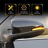 Динамический указатель поворота бокового зеркала для TOYOTA Yaris Camry Corolla Prius Venza