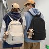 Японский школьный портфель Женский для студенток Корейский стиль Ins Большой вместимости Простой однотонный рюкзак Рюкзак для мальчиков средней школы