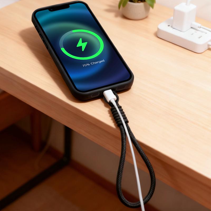 Ремешок-шнурок на запястье Чехол для телефона Для iPhone 17 Pro Max 17e 16E 16 14 15 Pro 12 13 Pro Max 11 Air Узор Китовый Хвост Мягкая Задняя крышка из ТПУ
