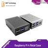 Металлический корпус для Raspberry Pi 4 с поддержкой вентилятора, два цветовых варианта