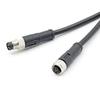 M8 10M PUR/PVC Shield Cable Double Plug Male Female Adapter Waterproof Aviation Connector Power Charger 3Pin 4Pin 5Pin 6Pin 8Pin