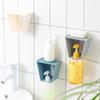 Стеллаж для хранения пластиковый 5 кг держатель для ванной комнаты самоклеящийся подвесной органайзер для душа полка