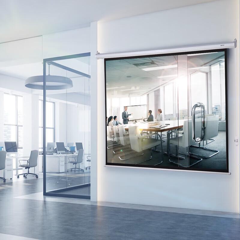 Deli 120" 4:3 Electric Projector Screen