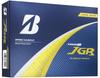 BRIDGESTONE TOUR B JGR Golf 2025 Жемчужные J5GX Мячи, Модель, Упаковка 12 шт., Белый,