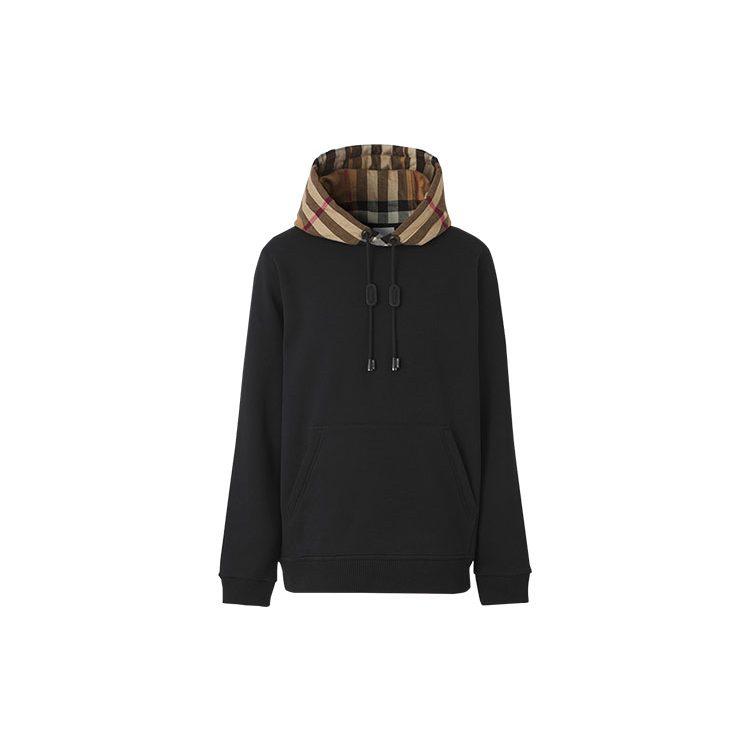 Burberry Толстовка с клетчатым капюшоном 8045004