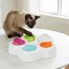 Rotatable Smart Slow Feeder Toys Stable Base Dog Hiding Food Bowl Pet Treat Dispenser  Pet Supplies