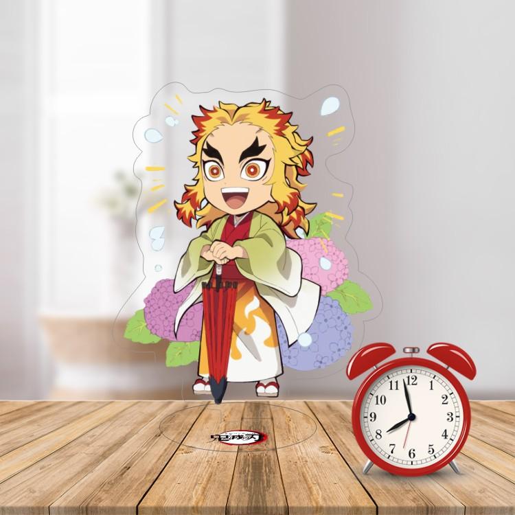 Клинок, рассекающий демонов Kimetsu No Yaiba Бесконечный Замок Акриловая подставка Камадо Танджиро Токито Муичиро Фигурка Модель Игрушки
