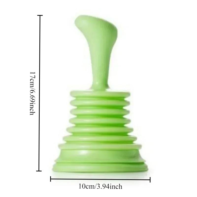 Kitchen Sink Dredge Toilet Squeeze Drainage Cleaner Leather Suction Toilet Suction Bathroom Sewer Anti-clogging Tool