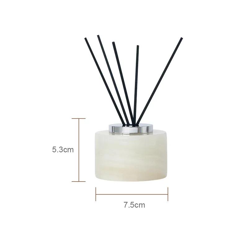 Белый Оникс Натуральный Мрамор Ванная Комната Аксессуары Роскошный Дозатор для Мыла Контейнер для Ватных Палочек Подставка для Аромадиффузора Набор для Ванной