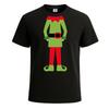 Christmas elf costume xmas santas elf mens t shirt joke gift funny tee top