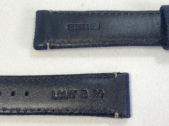 L0MT011J0 SEIKO Prospex 20 мм Полиэстеровый ремешок Темно-синий и via (для SBDY101/ 4R35-04J0 другие) (Доставка Nekoposu)