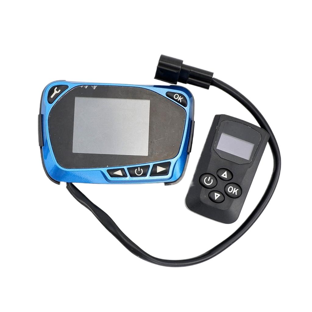 ABS 12 В 24 В 2 кВт-8 кВт Дизельный обогреватель ЖК-переключатель Монитор Панель управления Монитор Пульт Дистанционного Управления