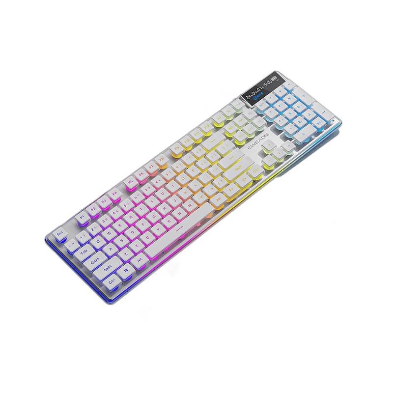 Qisha Triple-Mode Silent Keyboard & Mouse Set with Gaming Headset