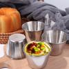 12PCS/SET Stainless Steel Barbecue Dipping Cup 304 Stainless Steel Seasoning Dish  Barbecue Season