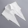 Fake Shirt Tip Collar Detachable Half Shirt Flat Dickey Big Pionted Long Lapel Scarf Women False Kit Faux Tops Triangle Collar