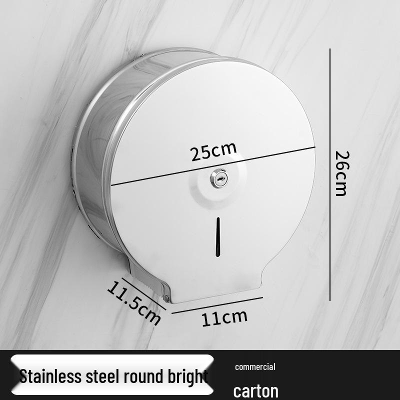 Водонепроницаемый диспенсер для туалетной бумаги и полотенец для рук из нержавеющей стали 304
