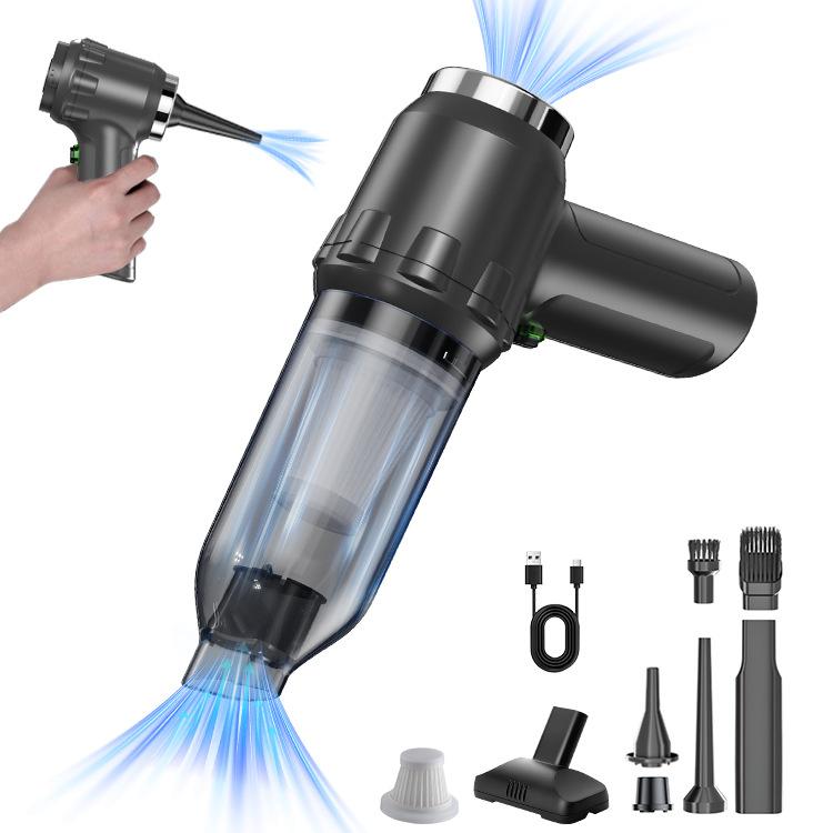 Portable Car Vacuum, 16000Pa Brushless Motor, Cordless Handheld Cleaner -White