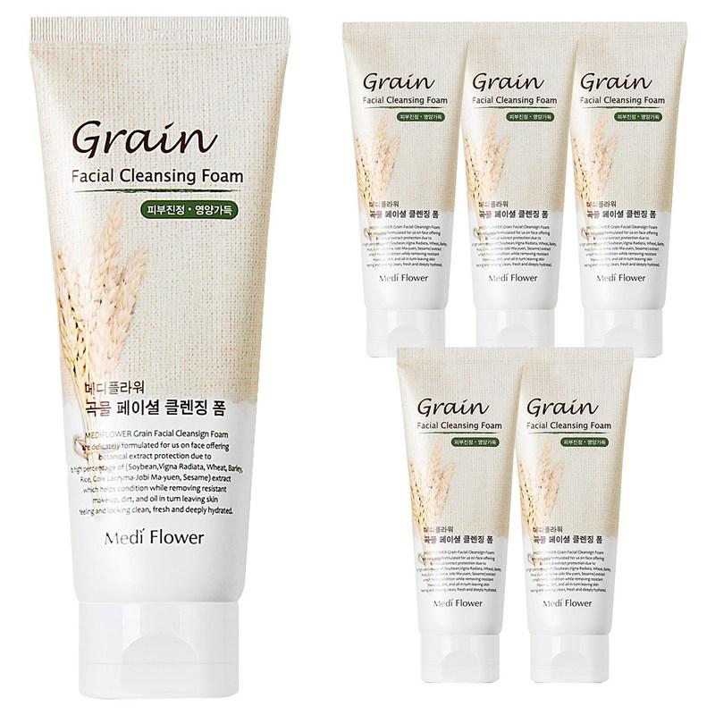 Mediflower Grain Facial Cleansing Foam, 150ml, 6 pcs