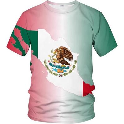 Летняя футболка с круглым вырезом и принтом 3D American Eagle Patriot, модные повседневные футболки с короткими рукавами для мужчин