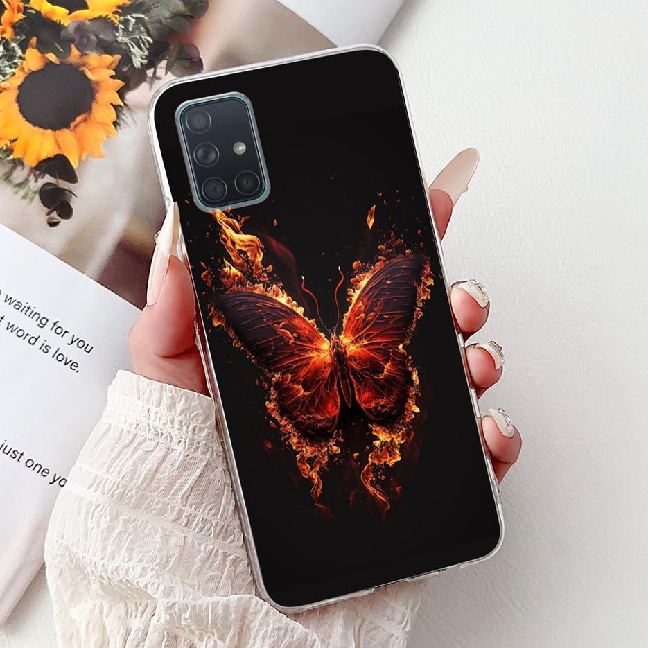 Чехол для Samsung Galaxy A31 A51 A71 A315F A515F A715F Новый Роскошный Расписной Чехол Мягкий Силиконовый Чехол Для Samsung A51 A 31 71 Fundas