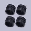4pcs Carburetor Holder Intake Manifold Boots 16065-1108 fit for Kawasaki Ninja GPZ900R ZX900A Black Rubber